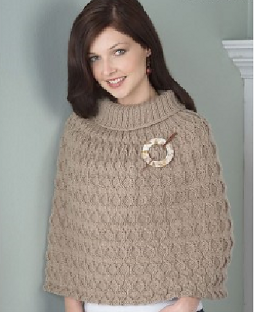 Knit Medallion Pullover