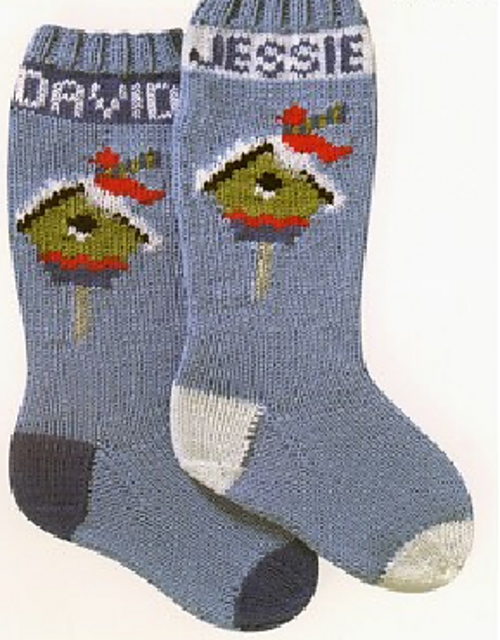 Bird House Stocking