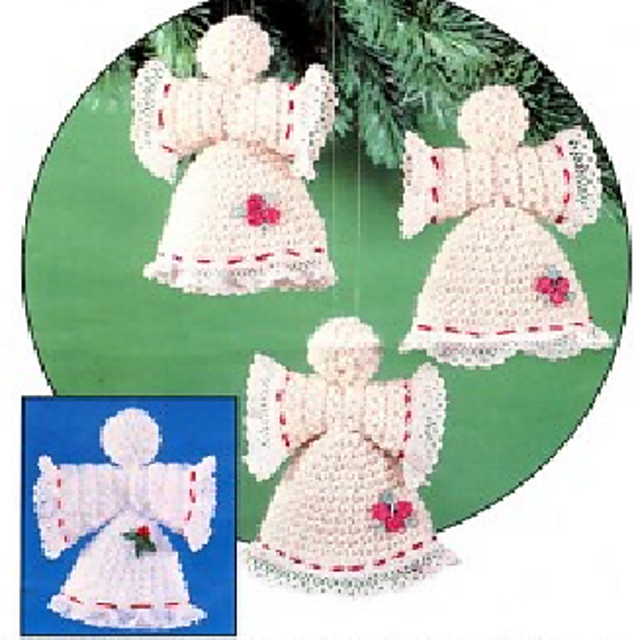 Heirloom Christmas Angel Ornament