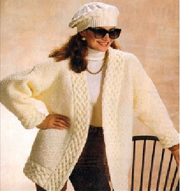 Bulky Aran Coat