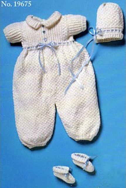 Christening Romper Ensemble