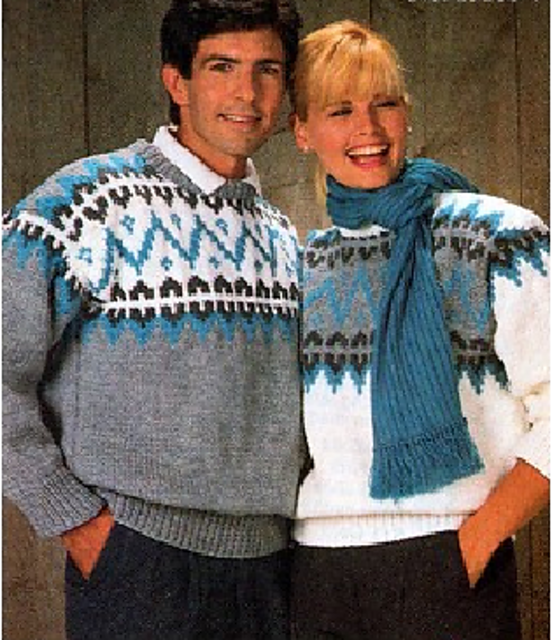 Fair Isle Panel Pullover
