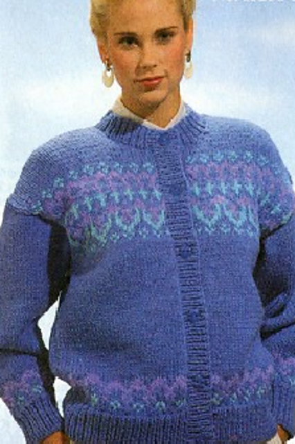 Fair Isle Cardigan