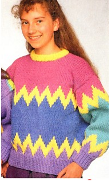 Zig Zag Pullover