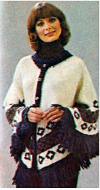 Ladies' Poncho #6013