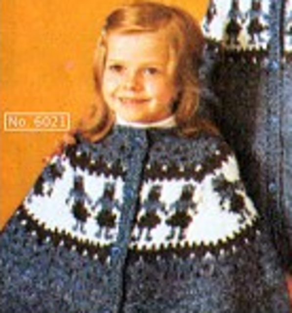 Girl's Poncho