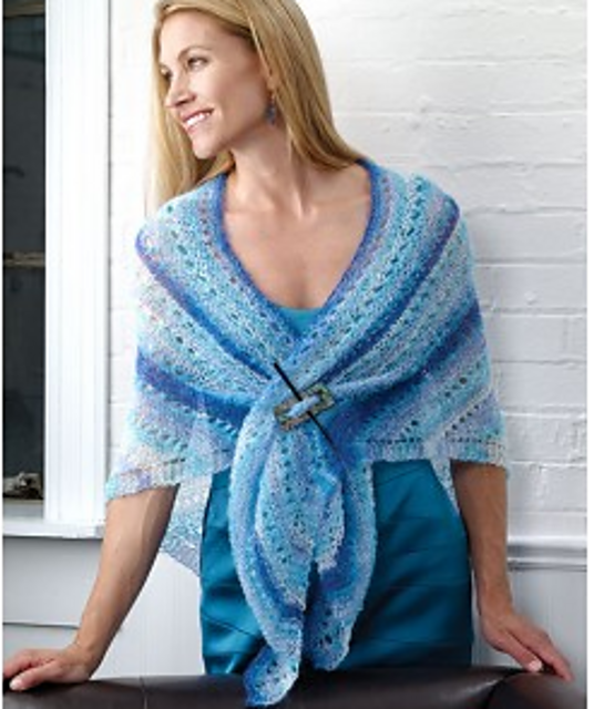 All That Glitters Shawl