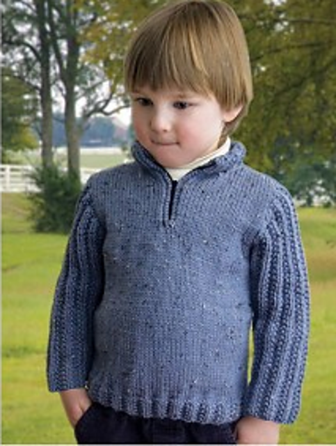 Zipped Pullover