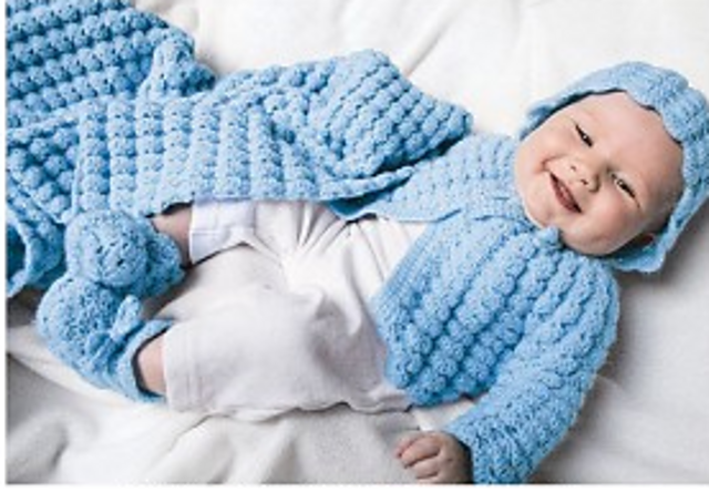 Puff Shell Blanket
