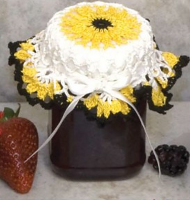 Sunflower Jar Topper