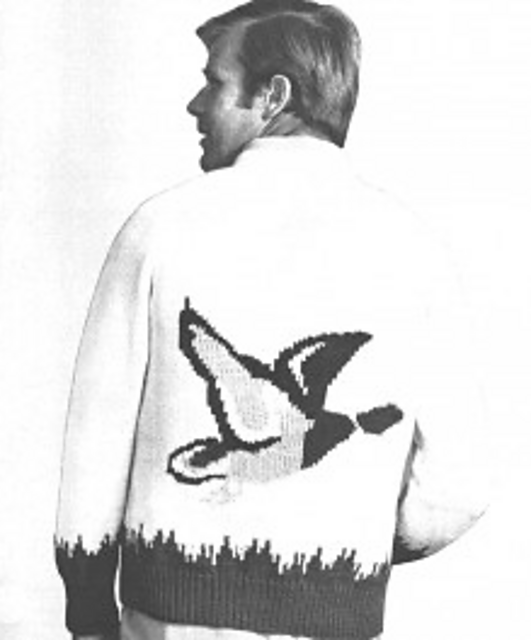 Men’s Goose Cardigan #8005