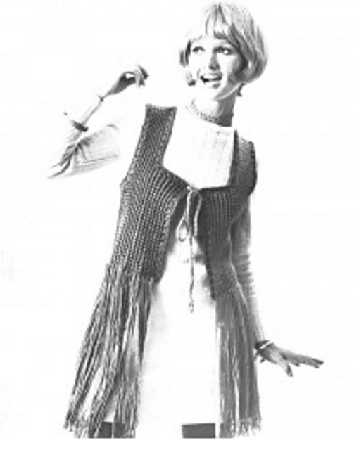 Fringed Vest #8122