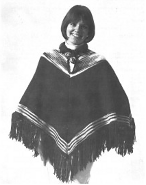 Ladies' Poncho #8153