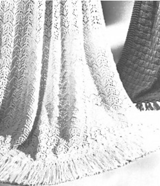 Lovely Lace Afghan