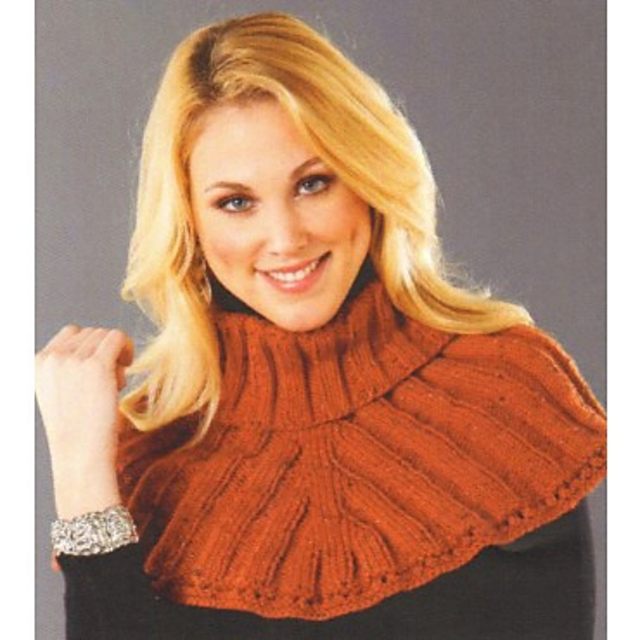 Ribbed Collar Cowl #8758