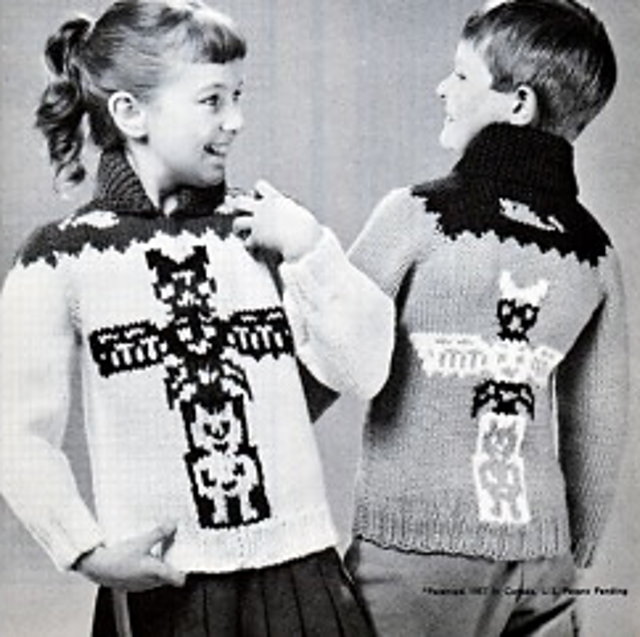 Totem Pole Cardigan #539V