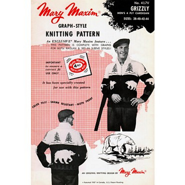 Grizzly Cardigan #417v