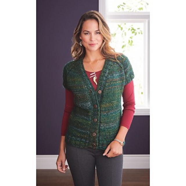 Top Down Vest #97068