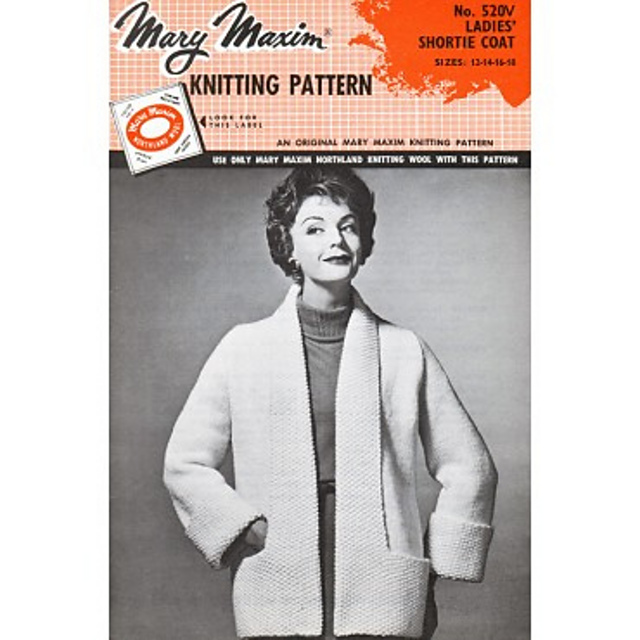 Ladies Shortie Coat #520v