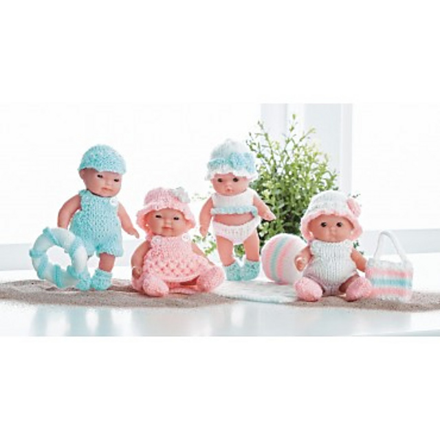 A Day at the Beach Doll Outfits