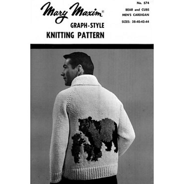 Bear and cub Cardigan