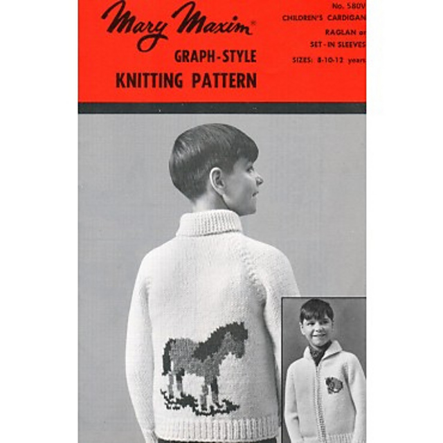 Horse Cardigan #580v