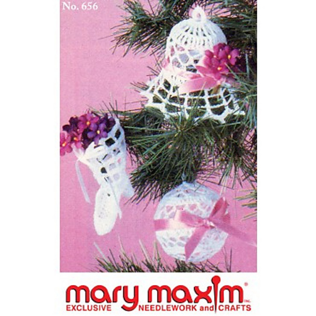 Bell, Boot and Ball Ornaments