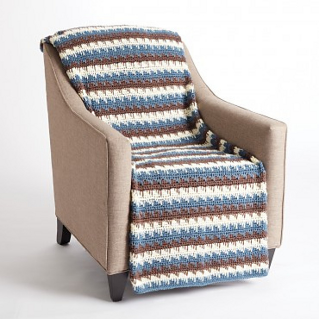 Spike Stitch Blanket
