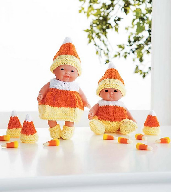 Candy Corn Kids Doll #97591