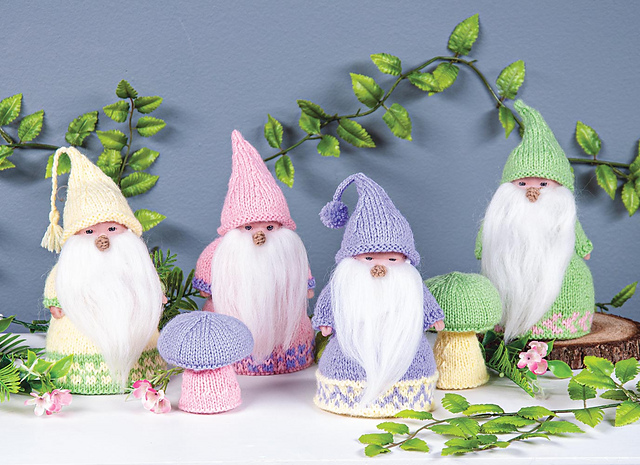 A Gathering of Garden Gnomes Doll