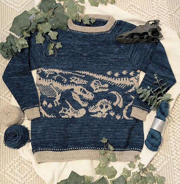 Fossil Frenzy Sweater