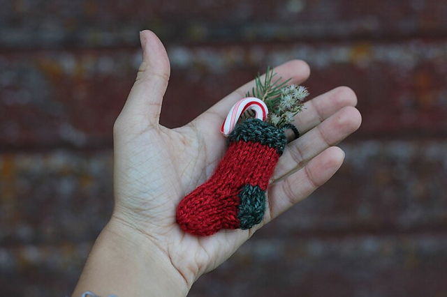 Tiny Stocking Ornament