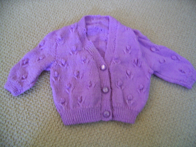 #6 Baby's Cardigan & Beret