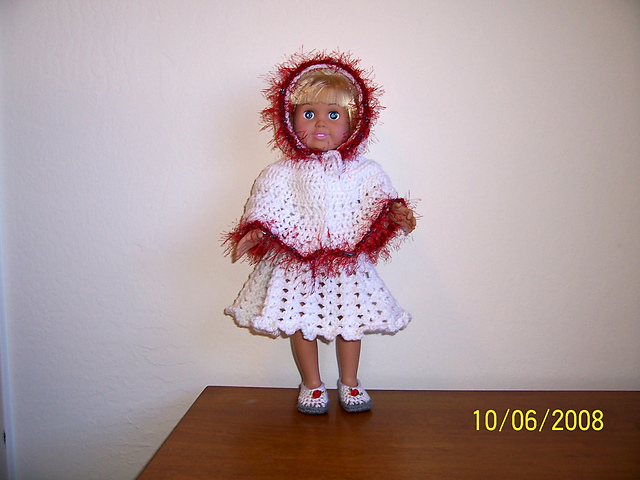 Xmas Holiday dress & cape