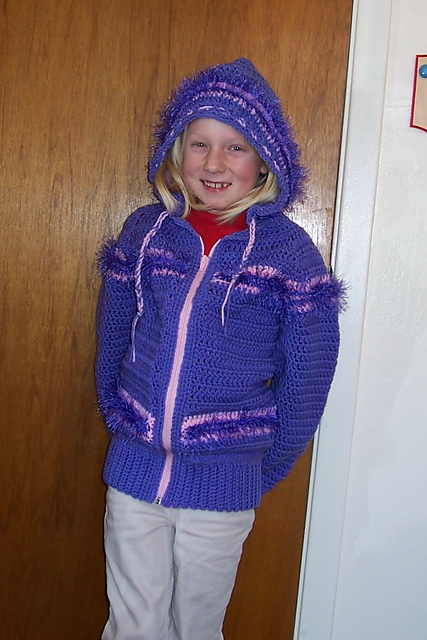 "Fun Fur" Hooded Sweater