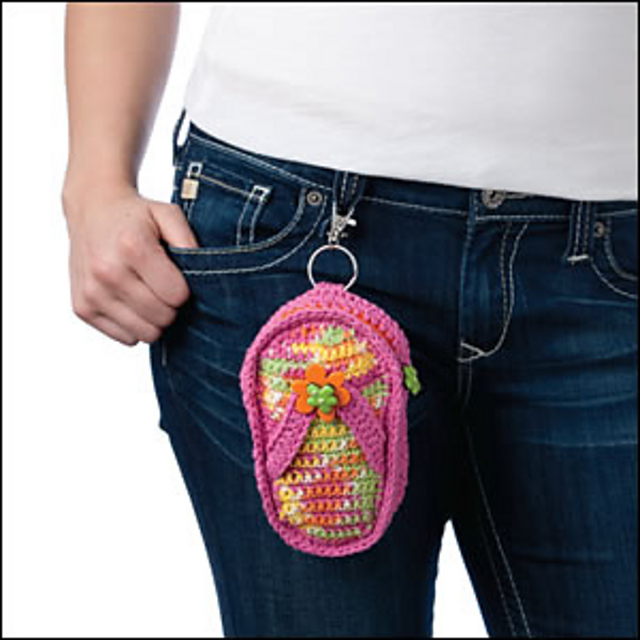 Flip-Flop Coin Purse