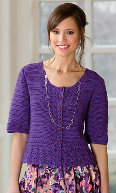 A Little Romance Cardi