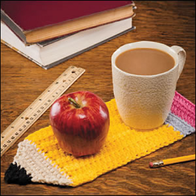 Pencil Mug Rug
