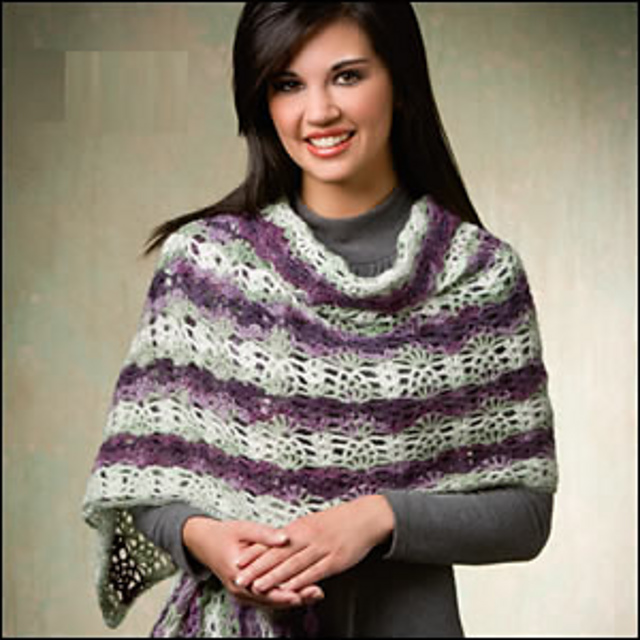 Lacy Meadows Shawl