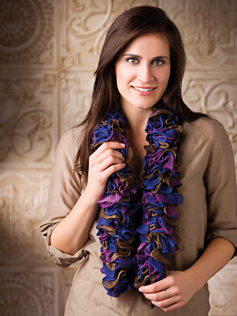 Autumn Ruffles Scarf