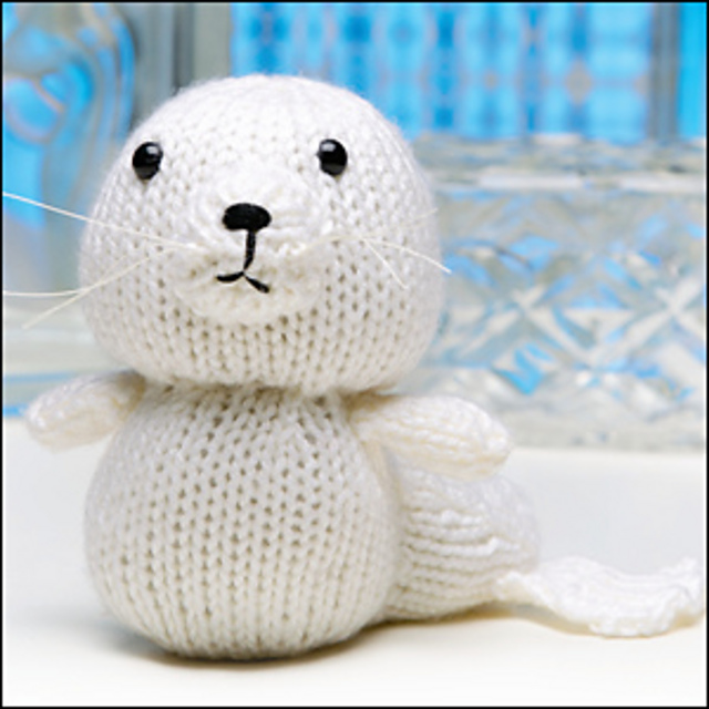 Ravelry: Cute-as-Can Be Baby Seal pattern by Michele Wilcox