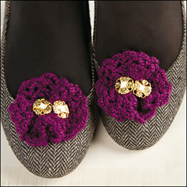 Ruffled Fashion Clips