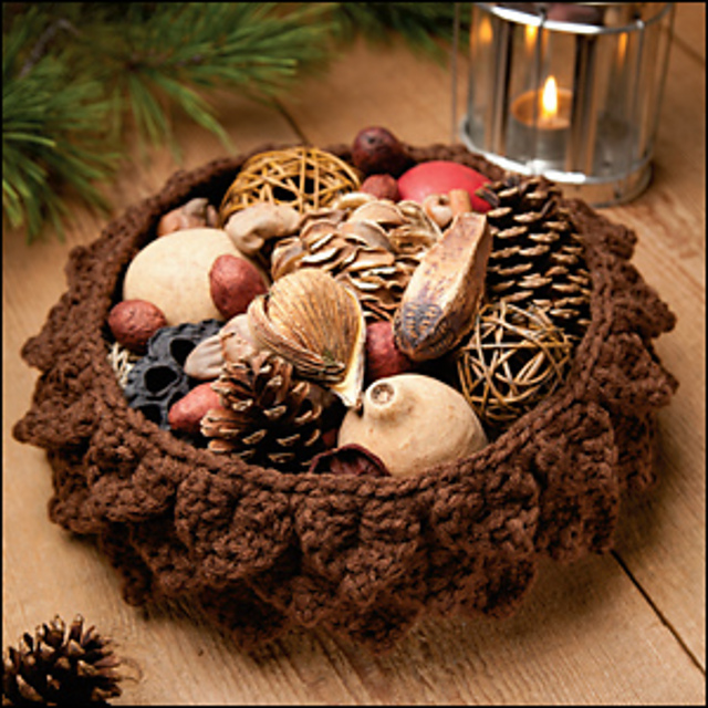 Pinecone Basket