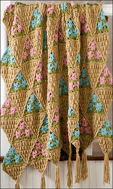 Flower Baskets Afghan