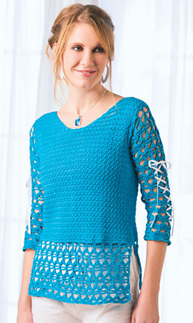 Ribbons & Lace Top