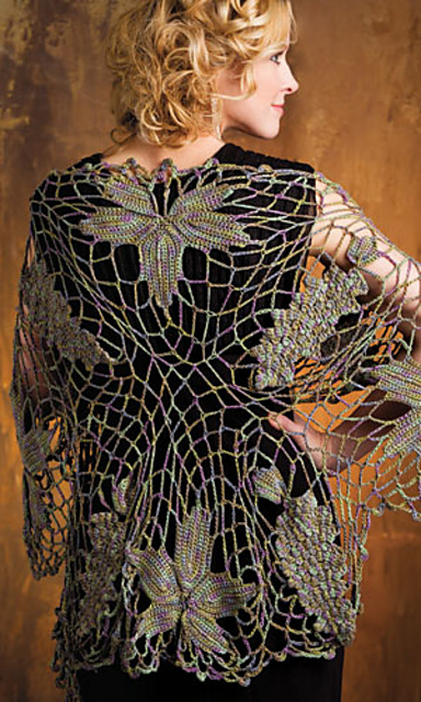 Vineyard at Dawn Shawl