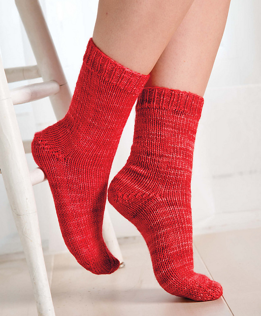 Ravelry Magic Socks—Sock Inside a Sock pattern by Kate Atherley