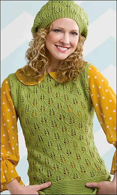 Evergreen Dream Hat & Sweater Set