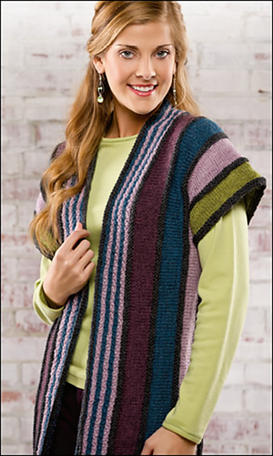 Cia's Striped Vest