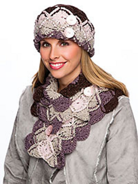 Wintry Cloche & Neck Warmer
